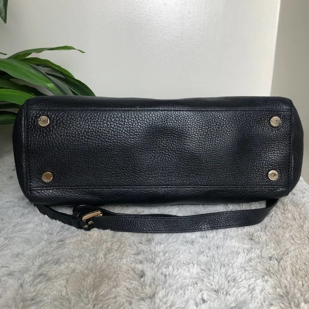 Michael Kors Black Leather Astrid Satchel - Picture 4 of 16